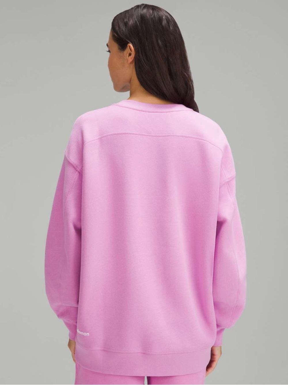 Dahlia Mauve Perfectly Oversized Crew Lululemon - Picture 7 of 8